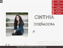 Tablet Screenshot of cinthi.com